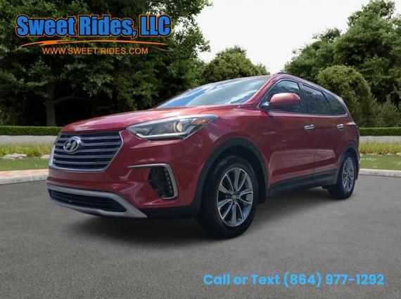 HYUNDAI SANTA FE 2017 KM8SM4HF7HU244502 image